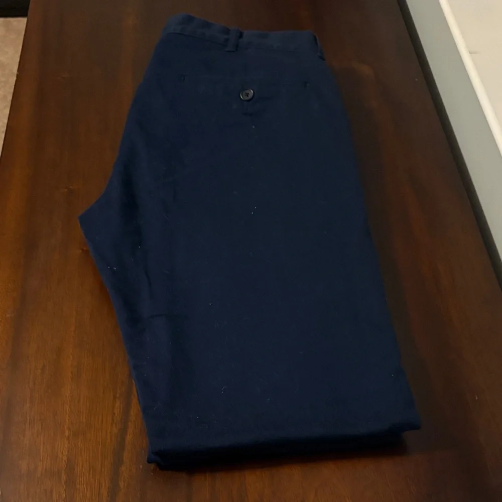 J. Crew Navy Slim Stretch Chinos 32X32